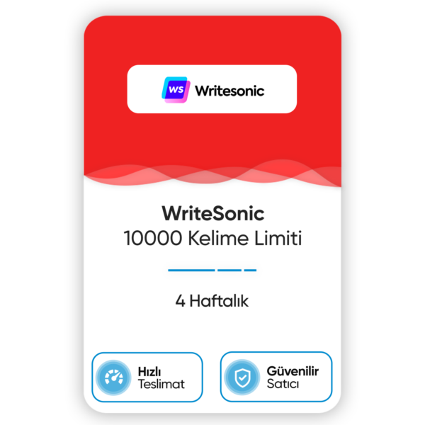 WriteSonic – 4 Haftalık